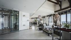 Huge beachfront penthouse with panoramic sea views in Puerto Ban, Marbella 29660