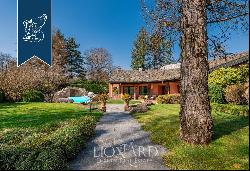 Refined villa with garden, convenient for reaching Milan and Switzerland