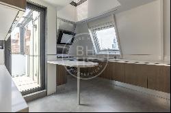 250 sqm luxury duplex with pool and terrace for sale in Nueva Es, Madrid 28036