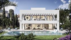 State-of-the-art design villa under construction in Guadalmina B, Marbella 29670