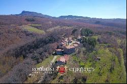 ESTATE WITH HAMLET FOR SALE IN TUSCANY, RENOVATION PROJECT