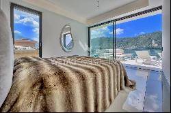 Modern penthouse with large terrace & enchanting lake view for sale in Lugano - Bissone