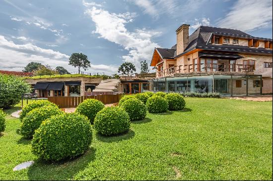 House with view and helipad