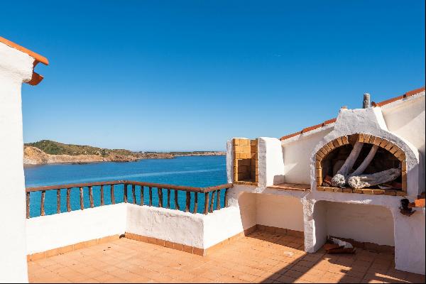 Picturesque apartment with sea views in Playas de Fornells, Menorca