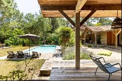 MOLIETS-ET-MAA, CHARMING VILLA ON THE GOLF COURSE, A SHORT WALK TO THE BEACH