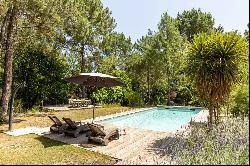 MOLIETS-ET-MAA, CHARMING VILLA ON THE GOLF COURSE, A SHORT WALK TO THE BEACH