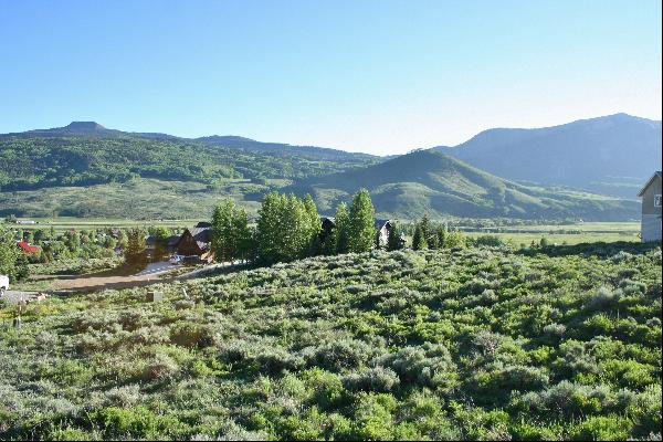 Exceptional Homesite on Zeligman Street at Crested Butte South