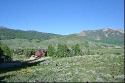 Exceptional Homesite on Zeligman Street at Crested Butte South