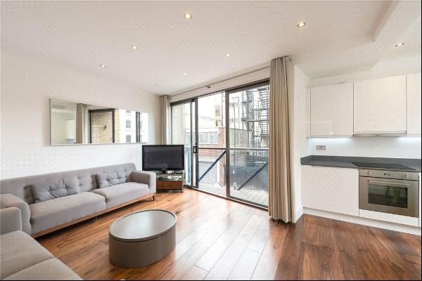 A modern two bedroom flat for sale in Fitzrovia.