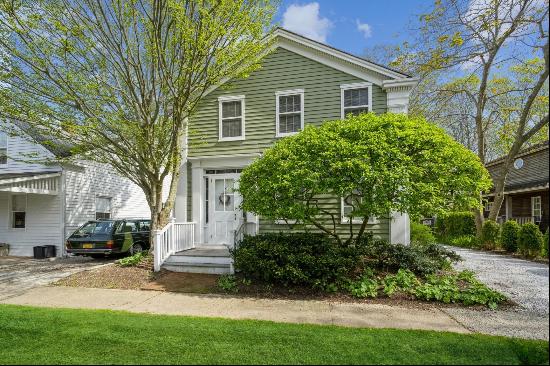 Step into this charming Classic Colonial home just minutes away from Sag Harbor village an