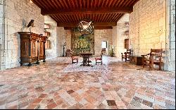 15th century listed castle, jewel of the Renaissance in Quercy
