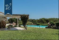 Luxurious, spectacular estate with an infinity pool and a view of the MAddalena archipelag