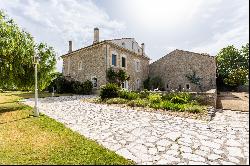 Magnificent manor house with outbuildings and tennis court