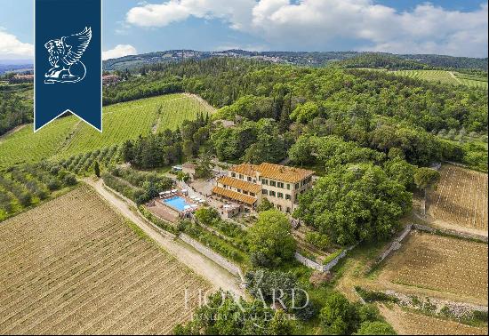 Luxury estate surrounded by 46 hectares of grounds including vineyards, olive groves and f