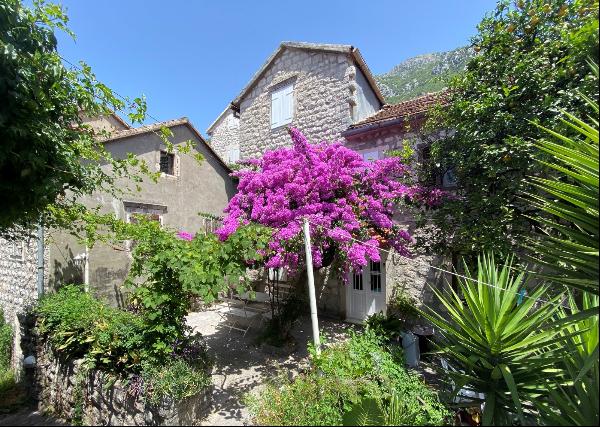 Charming Stone House, Perast, Kotor Bay, Montenegro, R2109