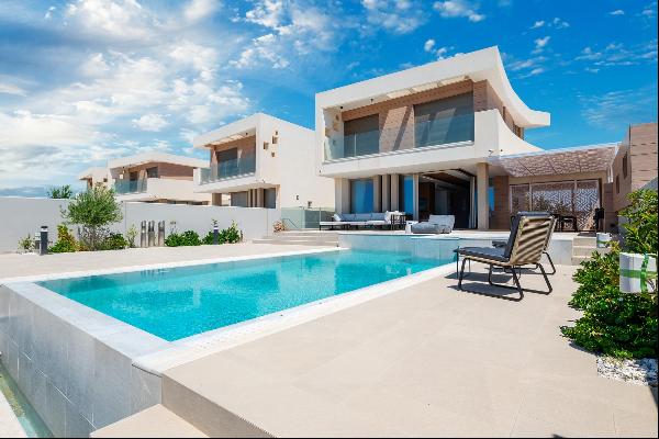 Waking up to the sea view! In your modern villa in Cyprus