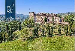 Castle of great historical prestige in a stunning high position overlooking Emilia Romagna