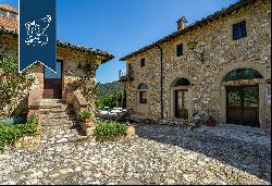 Luxury relais for sale on the sweet rolling hills between Siena and San Gimignano