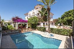 Historic colonial Art Deco manor house with an old mill, Menorca