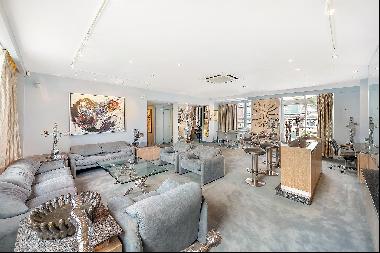 A two bedroom penthouse apartment, with roof terrace, in the heart of Knightsbridge.