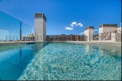 New construction luxury duplex penthouse with pool at the harbor in Palma