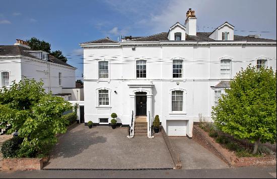 An elegant, semi-detached Georgian townhouse situated in a prime location with a, walled g