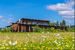 Unique homestead at the foot of Kernave mounds, that comes with a plane