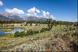 Grand Teton Views and Water in Peaceful Owl Creek