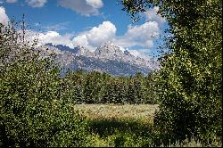 Grand Teton Views and Water in Peaceful Owl Creek