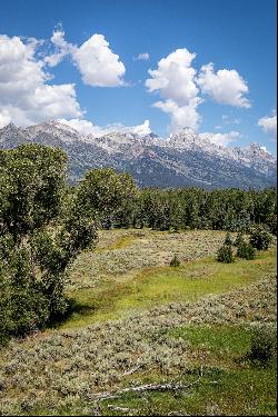 Grand Teton Views and Water in Peaceful Owl Creek