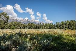 Grand Teton Views and Water in Peaceful Owl Creek