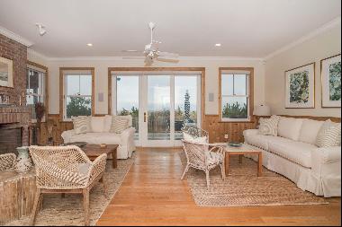 Amagansett's premier oceanfront living is here. Live on the beach in a near new beach hous