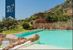 Charming with wonderful panoramic views of Tavolara island