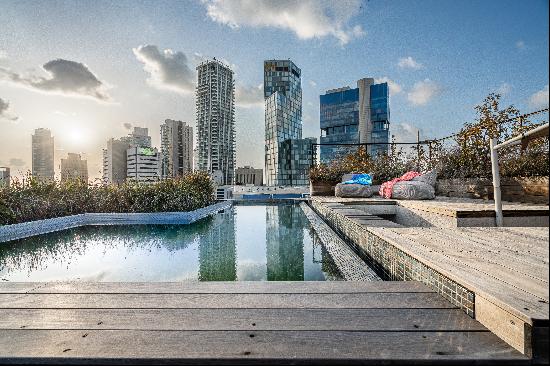 Magnificent Penthouse with a Pool in the Coolest Hipster Hood