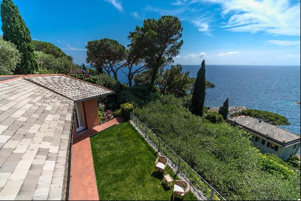 Villa with a swimming pool and a 2500 sq m private park overlooking the sea