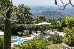 Close to Saint-Paul-de-Vence - Beautiful provencal style property with panoramic sea views