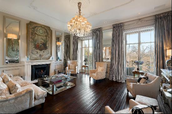 A stunning Grade I listed house with uninterrupted views across Regent's Park and the boat