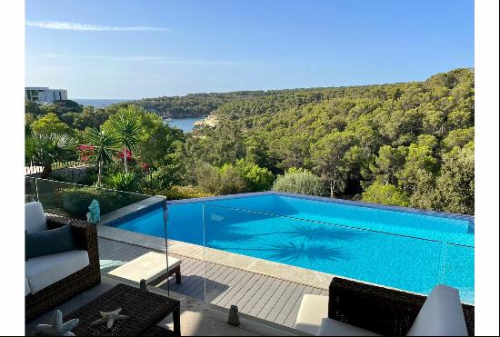 Mediterranean villa with sea views in Sol de Mallorca