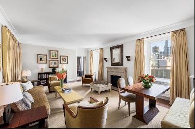 Located in the famed Sherry Netherland on Fifth Avenue, this published and recently renova