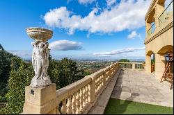 Majestic Mansion in elevated position enjoying 360-degree views