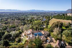 Majestic Mansion in elevated position enjoying 360-degree views