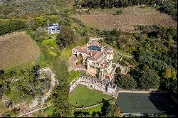 Majestic Mansion in elevated position enjoying 360-degree views