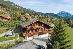 Chalet with home cinema indoor jacuzzi and panoramic views