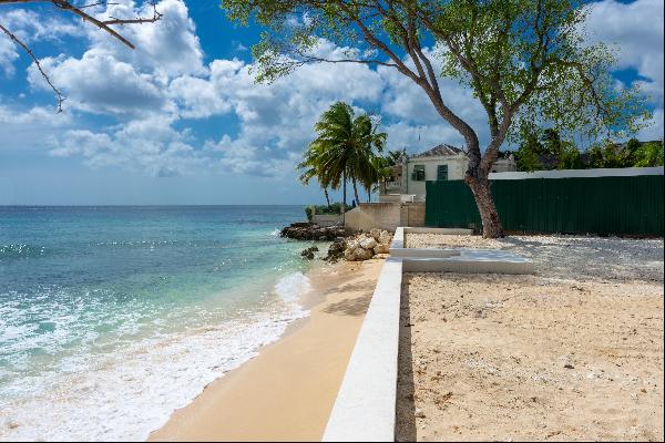 This site is a valuable beachfront property with very high potential for residential devel