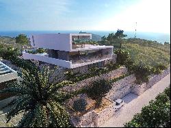 Villa under construction with en-charming location, Moraira