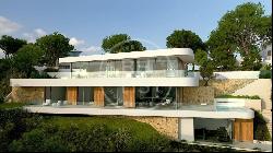 New project luxury villa with two infinity pools in Moraira, Teulada 03724