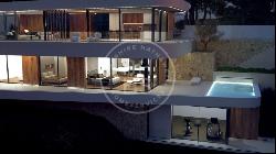 New project luxury villa with two infinity pools in Moraira, Teulada 03724