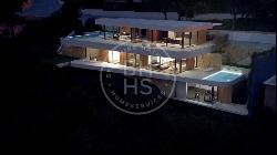 New project luxury villa with two infinity pools in Moraira, Teulada 03724