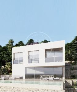 284.96 sqm luxury house with pool and views for sale in Les Rote, Denia 03700