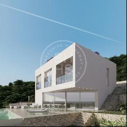 284.96 sqm luxury house with pool and views for sale in Les Rote, Denia 03700